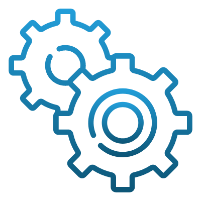 gears turning icon